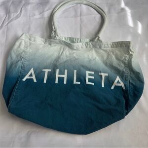 Athleta Blue Ombre Tote Bag